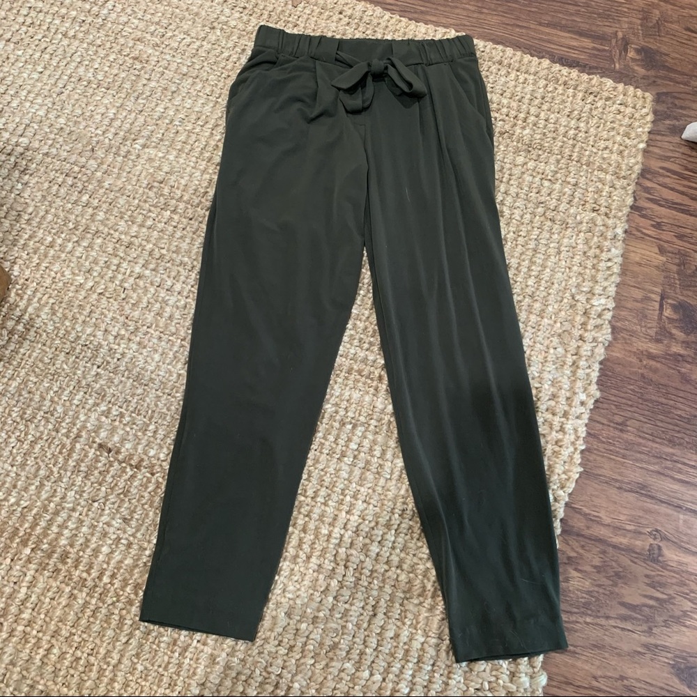 Express high waisted paper bag pants